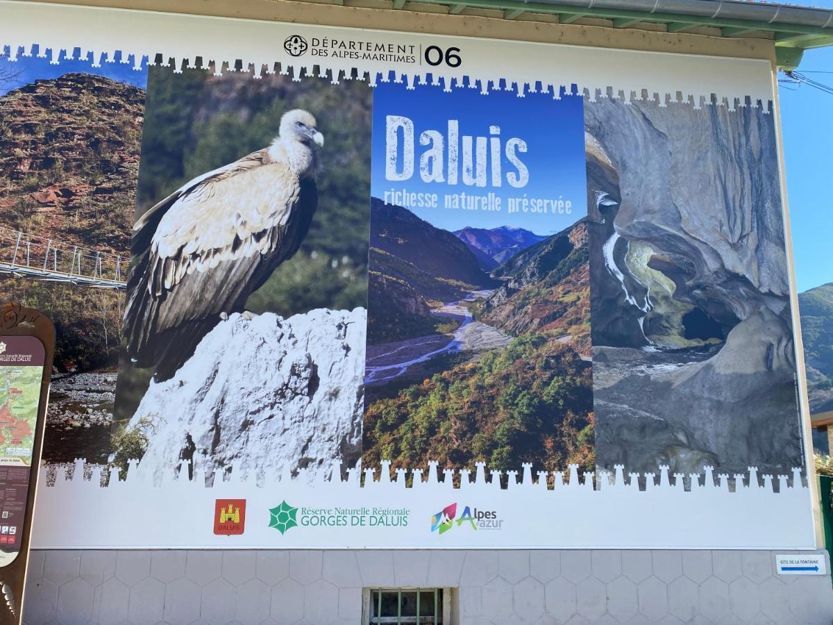 Gite De La Fontaine Gorges De Daluis ภายนอก รูปภาพ